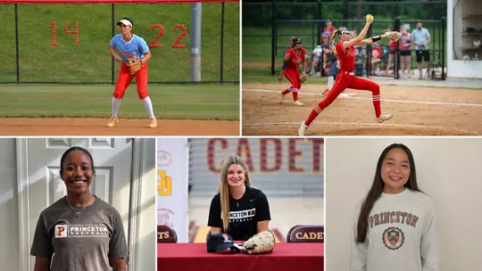 softball class of 2030 photo composite