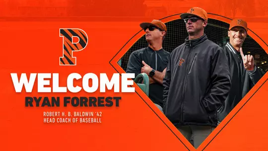 Ryan Forrest Named Robert H.B. Baldwin ‘42 Head Coach of Princeton Baseball