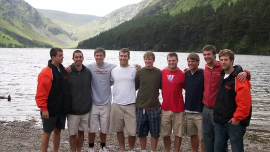 2008 mlax seniors in Glendalough, Ireland