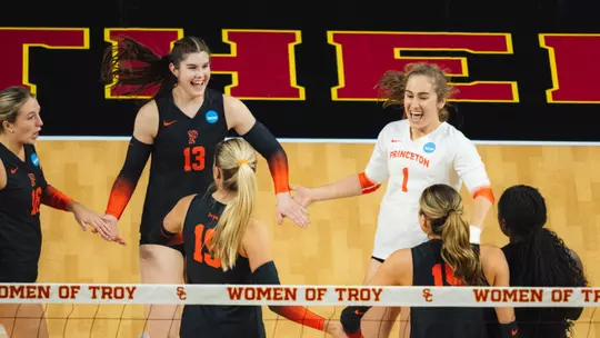 Princeton WVB at USC NCAAs 2025