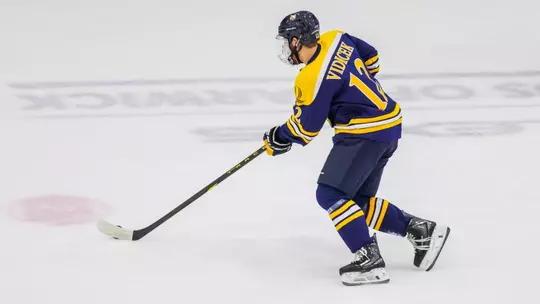 Markus Vidicek Skates with the Puck (Nov. 8, 2025 in Providence, R.I.)