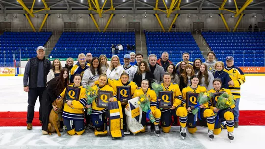 WIH Seniors and Family Post-Game Ceremony (2.13.26 in Hamden, CT)