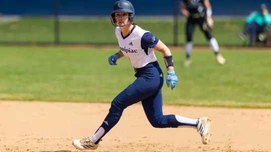 Mary Fogg Running Bases vs Manhattan (April 4, 2026 in Hamden, Conn.)