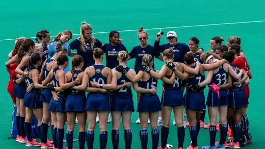 Postgame Team Huddle vs Vermont (Aug. 30, 2026 in Hamden, Conn.)