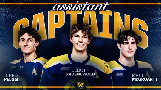 Men's Ice Hockey Assistant Captains Header