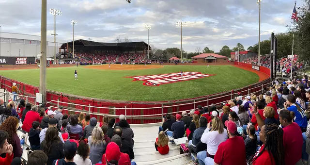 Lamson Outfield View 2020 vs. LSU
