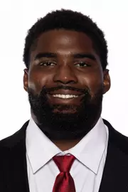 June 28, 2023 Football headshots. James Ohanba