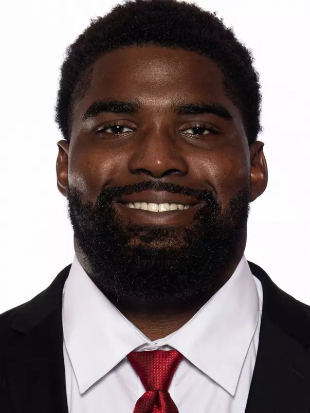 June 28, 2023 Football headshots. James Ohanba