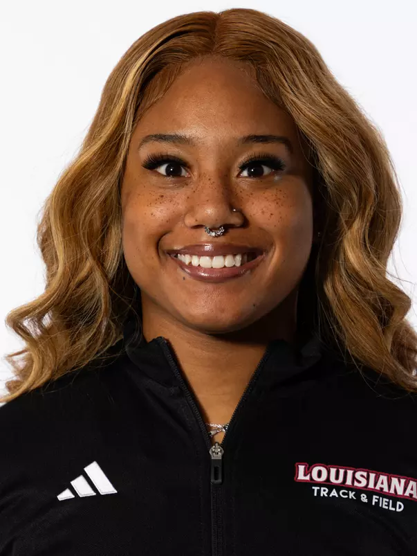 January 10, 2024 . Jadan Jackson Women’s Track & Field Headshots.