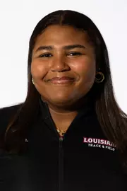 January 10, 2024 . Lyndsey Darensbourg Women’s Track & Field Headshots.