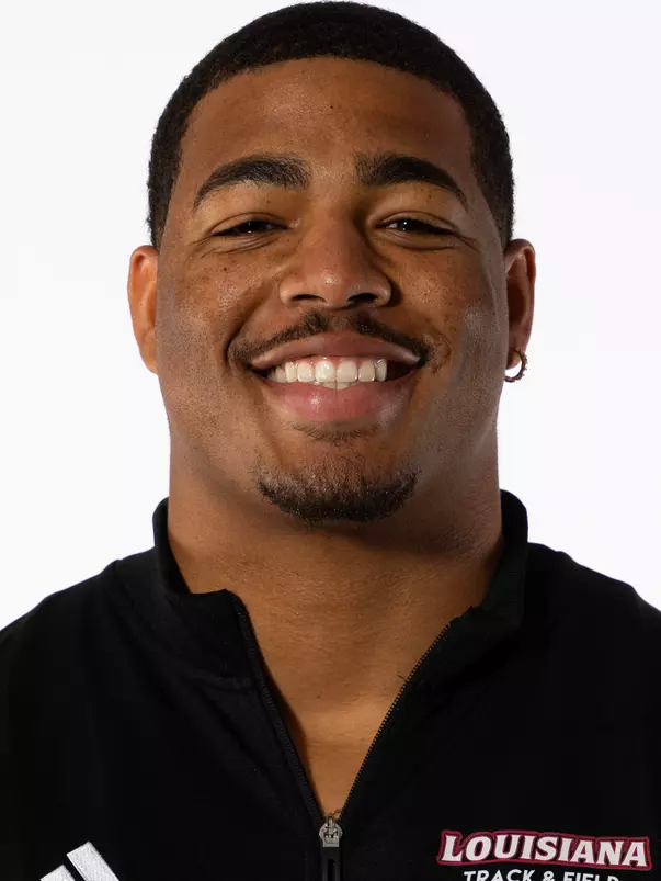 January 11, 2024 . Tyren Hannah Men’s Track & Field Headshots.