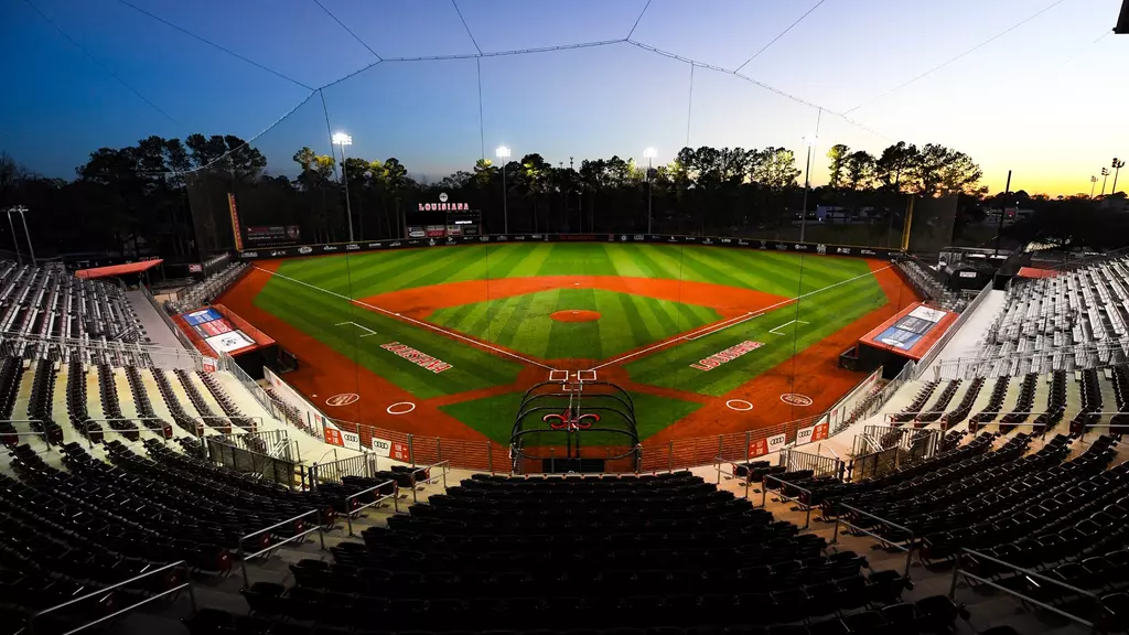 January 17, 2024 M.L. “Tigue” Moore Field at Russo Park turf renovation. Photo by Benjamin R. Massey/Ragin Cajun Athletics