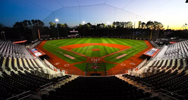 January 17, 2024 M.L. “Tigue” Moore Field at Russo Park turf renovation. Photo by Benjamin R. Massey/Ragin Cajun Athletics