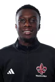 LAFAYETTE, LA - JANUARY 13: Nelvin Appiah poses for a headshot at the Louisiana Creative Studio on January 13, 2026 in Lafayette, Louisiana. (Photo by Benjamin R. Massey/Ragin’ Cajuns Athletics)
