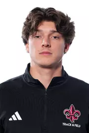 LAFAYETTE, LA - JANUARY 13: Teodor Borgius poses for a headshot at the Louisiana Creative Studio on January 13, 2026 in Lafayette, Louisiana. (Photo by Benjamin R. Massey/Ragin’ Cajuns Athletics)