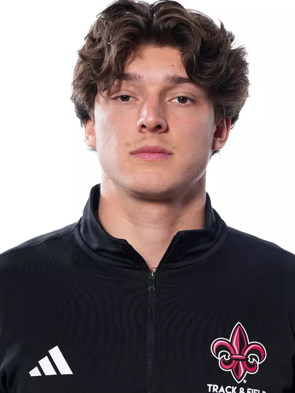 LAFAYETTE, LA - JANUARY 13: Teodor Borgius poses for a headshot at the Louisiana Creative Studio on January 13, 2026 in Lafayette, Louisiana. (Photo by Benjamin R. Massey/Ragin’ Cajuns Athletics)