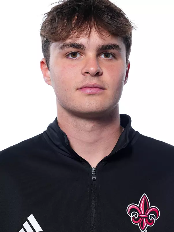 LAFAYETTE, LA - JANUARY 13: Reed Boudreaux poses for a headshot at the Louisiana Creative Studio on January 13, 2026 in Lafayette, Louisiana. (Photo by Benjamin R. Massey/Ragin’ Cajuns Athletics)