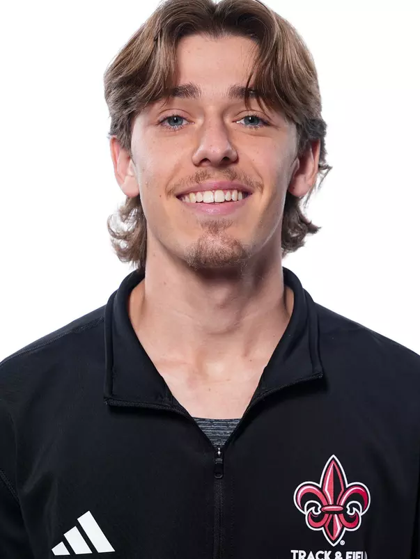 LAFAYETTE, LA - JANUARY 13: Peyton Bourgeois poses for a headshot at the Louisiana Creative Studio on January 13, 2026 in Lafayette, Louisiana. (Photo by Benjamin R. Massey/Ragin’ Cajuns Athletics)