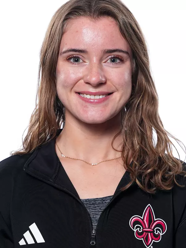 LAFAYETTE, LA - JANUARY 13: Chloé Crowell poses for a headshot at the Louisiana Creative Studio on January 13, 2026 in Lafayette, Louisiana. (Photo by Benjamin R. Massey/Ragin’ Cajuns Athletics)