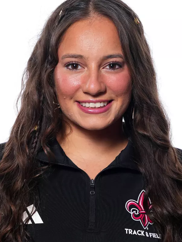 LAFAYETTE, LA - JANUARY 13: Skylar Delgado poses for a headshot at the Louisiana Creative Studio on January 13, 2026 in Lafayette, Louisiana. (Photo by Benjamin R. Massey/Ragin’ Cajuns Athletics)