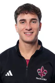 LAFAYETTE, LA - JANUARY 13: Justin Descant poses for a headshot at the Louisiana Creative Studio on January 13, 2026 in Lafayette, Louisiana. (Photo by Benjamin R. Massey/Ragin’ Cajuns Athletics)