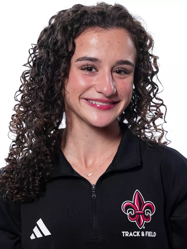LAFAYETTE, LA - JANUARY 13: Angelle Dupuis poses for a headshot at the Louisiana Creative Studio on January 13, 2026 in Lafayette, Louisiana. (Photo by Benjamin R. Massey/Ragin’ Cajuns Athletics)