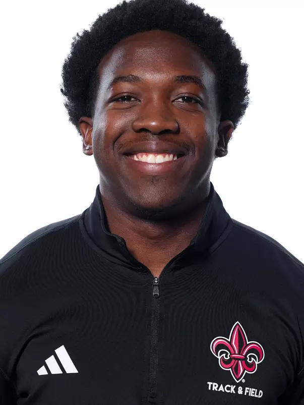 LAFAYETTE, LA - JANUARY 13: Jemar Ferguson poses for a headshot at the Louisiana Creative Studio on January 13, 2026 in Lafayette, Louisiana. (Photo by Benjamin R. Massey/Ragin’ Cajuns Athletics)