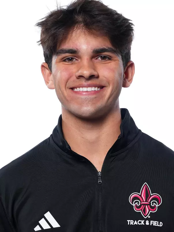 LAFAYETTE, LA - JANUARY 13: Kohl Feucht poses for a headshot at the Louisiana Creative Studio on January 13, 2026 in Lafayette, Louisiana. (Photo by Benjamin R. Massey/Ragin’ Cajuns Athletics)