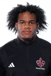 LAFAYETTE, LA - JANUARY 13: Kaleb Goodly poses for a headshot at the Louisiana Creative Studio on January 13, 2026 in Lafayette, Louisiana. (Photo by Benjamin R. Massey/Ragin’ Cajuns Athletics)