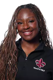 LAFAYETTE, LA - JANUARY 13: Laila Guy poses for a headshot at the Louisiana Creative Studio on January 13, 2026 in Lafayette, Louisiana. (Photo by Benjamin R. Massey/Ragin’ Cajuns Athletics)