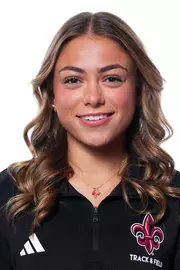 LAFAYETTE, LA - JANUARY 13: Camryn Haik poses for a headshot at the Louisiana Creative Studio on January 13, 2026 in Lafayette, Louisiana. (Photo by Benjamin R. Massey/Ragin’ Cajuns Athletics)