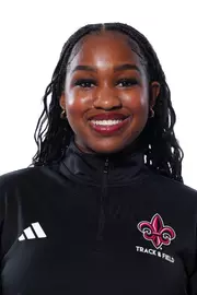 LAFAYETTE, LA - JANUARY 13: Aniya Hill poses for a headshot at the Louisiana Creative Studio on January 13, 2026 in Lafayette, Louisiana. (Photo by Benjamin R. Massey/Ragin’ Cajuns Athletics)