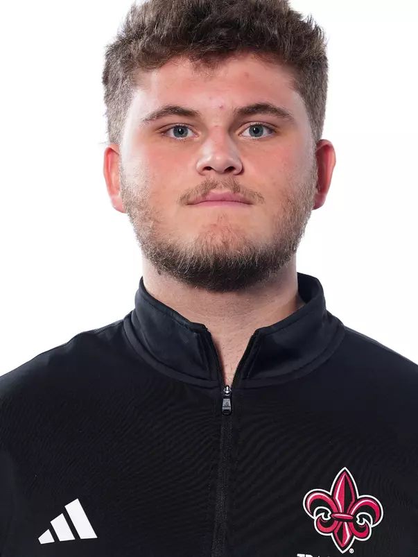 LAFAYETTE, LA - JANUARY 13: Will Howard poses for a headshot at the Louisiana Creative Studio on January 13, 2026 in Lafayette, Louisiana. (Photo by Benjamin R. Massey/Ragin’ Cajuns Athletics)