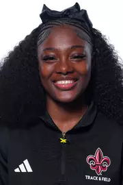 LAFAYETTE, LA - JANUARY 13: Twyshanna Huie poses for a headshot at the Louisiana Creative Studio on January 13, 2026 in Lafayette, Louisiana. (Photo by Benjamin R. Massey/Ragin’ Cajuns Athletics)
