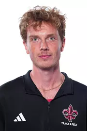 LAFAYETTE, LA - JANUARY 13: Henry Lyon poses for a headshot at the Louisiana Creative Studio on January 13, 2026 in Lafayette, Louisiana. (Photo by Benjamin R. Massey/Ragin’ Cajuns Athletics)