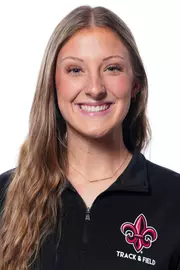 LAFAYETTE, LA - JANUARY 13: Ellie Manuel poses for a headshot at the Louisiana Creative Studio on January 13, 2026 in Lafayette, Louisiana. (Photo by Benjamin R. Massey/Ragin’ Cajuns Athletics)