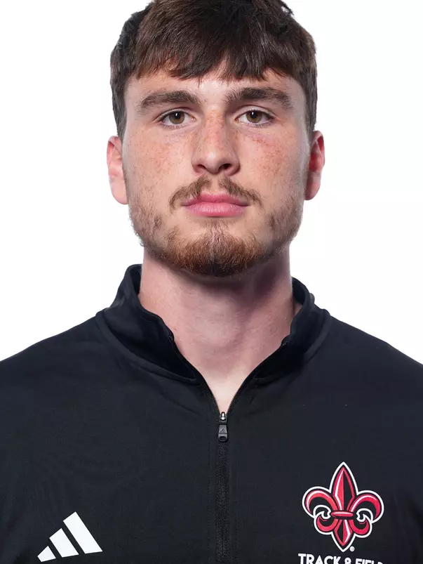 LAFAYETTE, LA - JANUARY 13: Cole Palmer poses for a headshot at the Louisiana Creative Studio on January 13, 2026 in Lafayette, Louisiana. (Photo by Benjamin R. Massey/Ragin’ Cajuns Athletics)