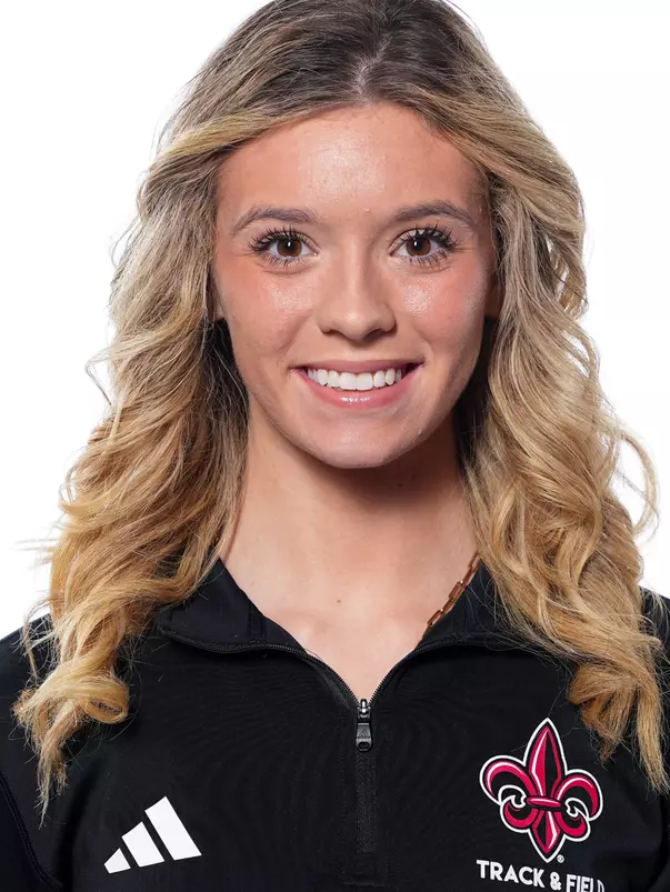 LAFAYETTE, LA - JANUARY 13: Samantha Ponzo poses for a headshot at the Louisiana Creative Studio on January 13, 2026 in Lafayette, Louisiana. (Photo by Benjamin R. Massey/Ragin’ Cajuns Athletics)