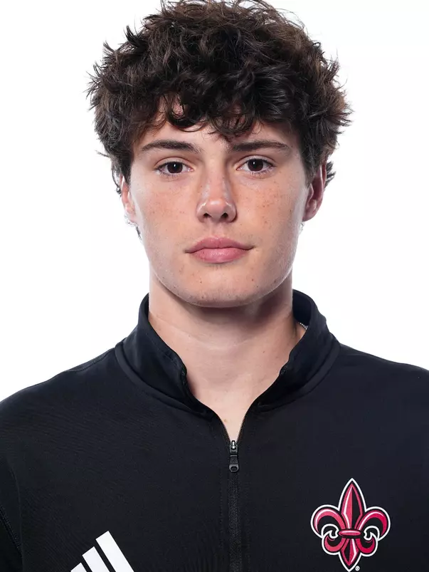 LAFAYETTE, LA - JANUARY 13: Josh Quintana poses for a headshot at the Louisiana Creative Studio on January 13, 2026 in Lafayette, Louisiana. (Photo by Benjamin R. Massey/Ragin’ Cajuns Athletics)