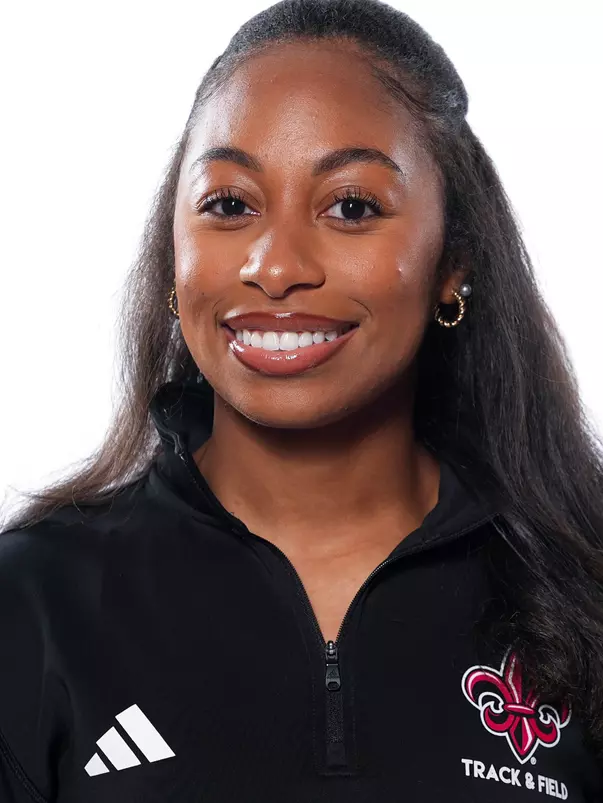 LAFAYETTE, LA - JANUARY 13: Lauren Roberts poses for a headshot at the Louisiana Creative Studio on January 13, 2026 in Lafayette, Louisiana. (Photo by Benjamin R. Massey/Ragin’ Cajuns Athletics)