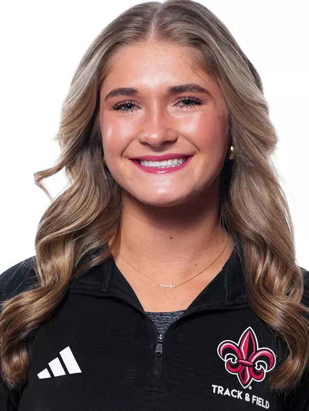 LAFAYETTE, LA - JANUARY 13: Elizabeth Rodrigue poses for a headshot at the Louisiana Creative Studio on January 13, 2026 in Lafayette, Louisiana. (Photo by Benjamin R. Massey/Ragin’ Cajuns Athletics)
