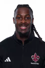 LAFAYETTE, LA - JANUARY 09: Caemon Scott poses for a headshot at the Louisiana Creative Studio on January 9, 2026 in Lafayette, Louisiana. (Photo by Benjamin R. Massey/Ragin’ Cajuns Athletics)