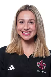 LAFAYETTE, LA - JANUARY 13: Ella Segura poses for a headshot at the Louisiana Creative Studio on January 13, 2026 in Lafayette, Louisiana. (Photo by Benjamin R. Massey/Ragin’ Cajuns Athletics)