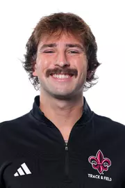 LAFAYETTE, LA - JANUARY 13: Reece Shelby poses for a headshot at the Louisiana Creative Studio on January 13, 2026 in Lafayette, Louisiana. (Photo by Benjamin R. Massey/Ragin’ Cajuns Athletics)