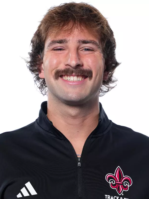 LAFAYETTE, LA - JANUARY 13: Reece Shelby poses for a headshot at the Louisiana Creative Studio on January 13, 2026 in Lafayette, Louisiana. (Photo by Benjamin R. Massey/Ragin’ Cajuns Athletics)