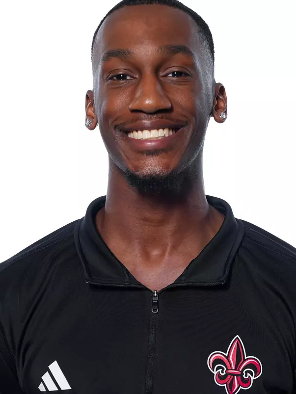 LAFAYETTE, LA - JANUARY 13: Kyron Sumler poses for a headshot at the Louisiana Creative Studio on January 13, 2026 in Lafayette, Louisiana. (Photo by Benjamin R. Massey/Ragin’ Cajuns Athletics)