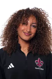 LAFAYETTE, LA - JANUARY 13: Reem Tammam poses for a headshot at the Louisiana Creative Studio on January 13, 2026 in Lafayette, Louisiana. (Photo by Benjamin R. Massey/Ragin’ Cajuns Athletics)