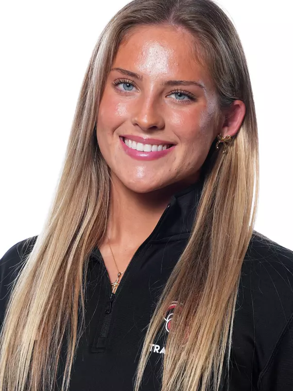 LAFAYETTE, LA - JANUARY 13: Kenzie Touchet poses for a headshot at the Louisiana Creative Studio on January 13, 2026 in Lafayette, Louisiana. (Photo by Benjamin R. Massey/Ragin’ Cajuns Athletics)