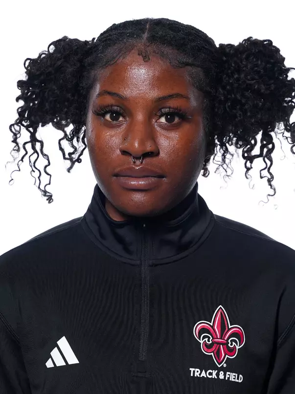 LAFAYETTE, LA - JANUARY 13: Shenell Tucker poses for a headshot at the Louisiana Creative Studio on January 13, 2026 in Lafayette, Louisiana. (Photo by Benjamin R. Massey/Ragin’ Cajuns Athletics)