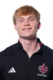 LAFAYETTE, LA - JANUARY 13: Hunter Ullrich poses for a headshot at the Louisiana Creative Studio on January 13, 2026 in Lafayette, Louisiana. (Photo by Benjamin R. Massey/Ragin’ Cajuns Athletics)